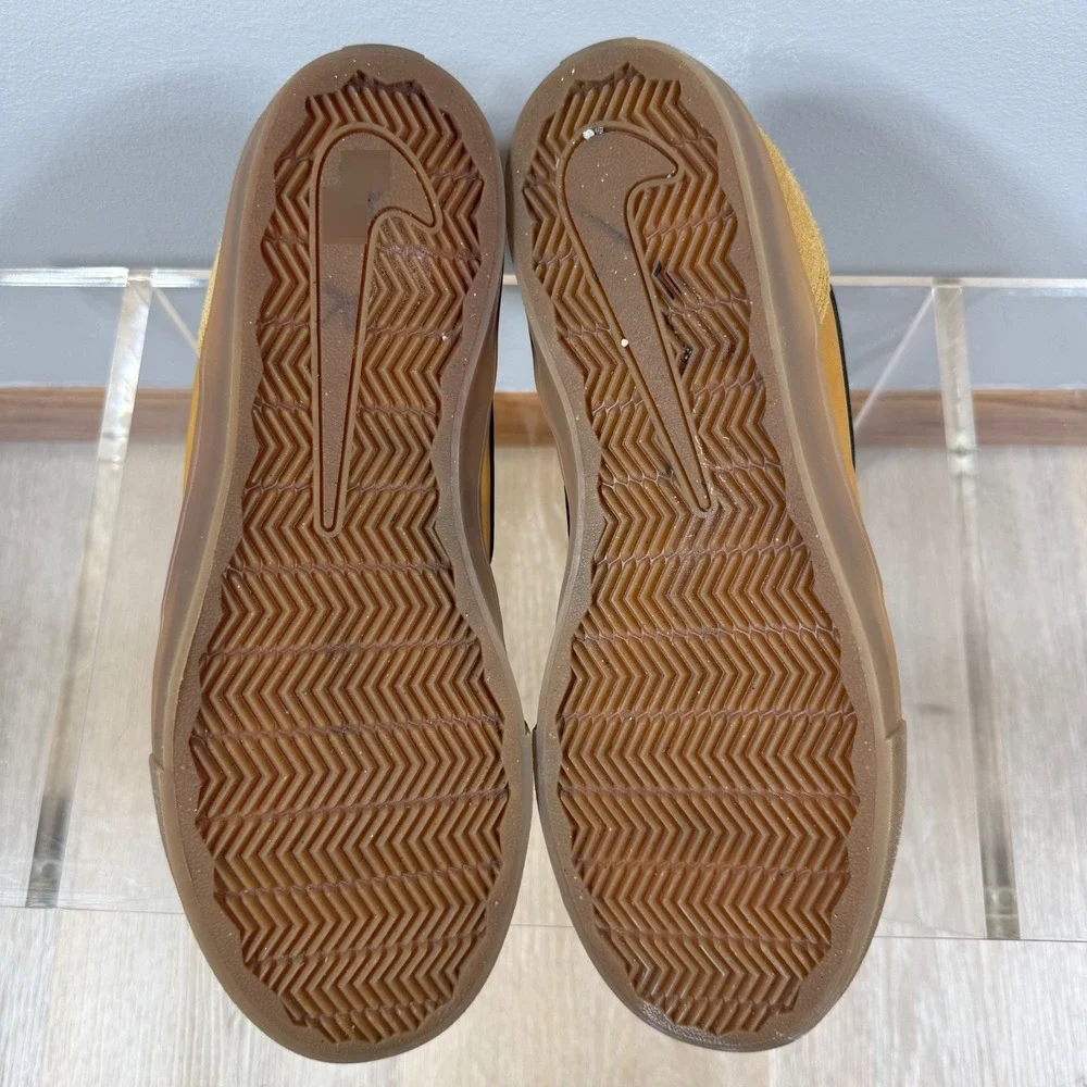 Rare Nike SB Portmore Mid Wheat Brown Sneakers Size 12